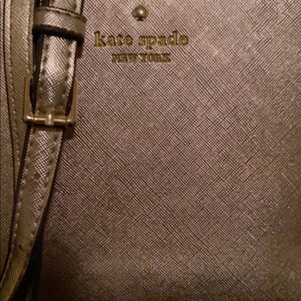 Kate spade rose gold crossbody bag